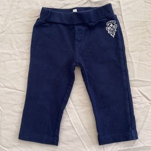 Gucci navy pant size 9/12month